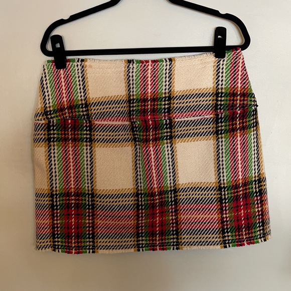 J. crew wool plaid skirt - Picture 2 of 6
